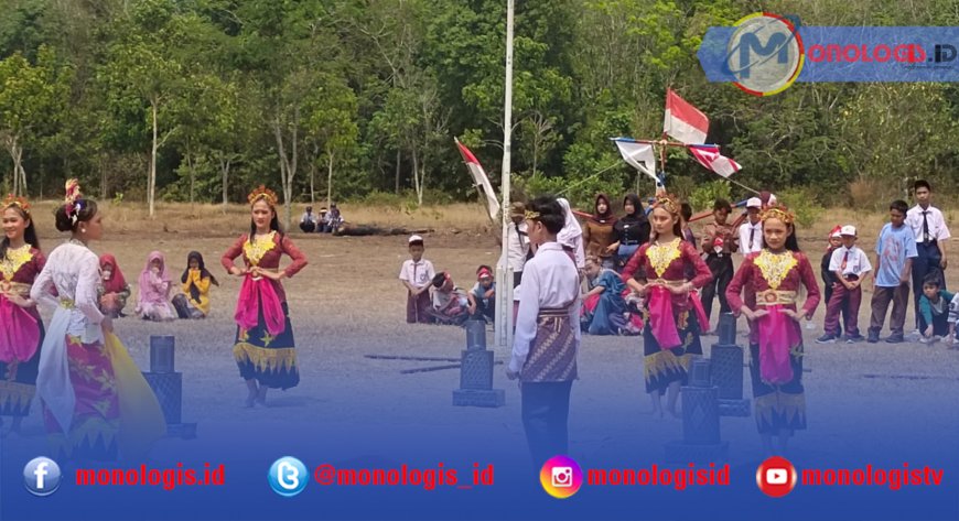 Tiga Tiyuh di Tubaba Gelar Upacara Bersama HUT ke-81 RI