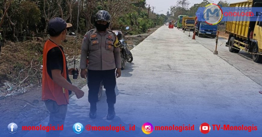 Polisi Cegah Pemerasan di Jalinsum Lampung Utara