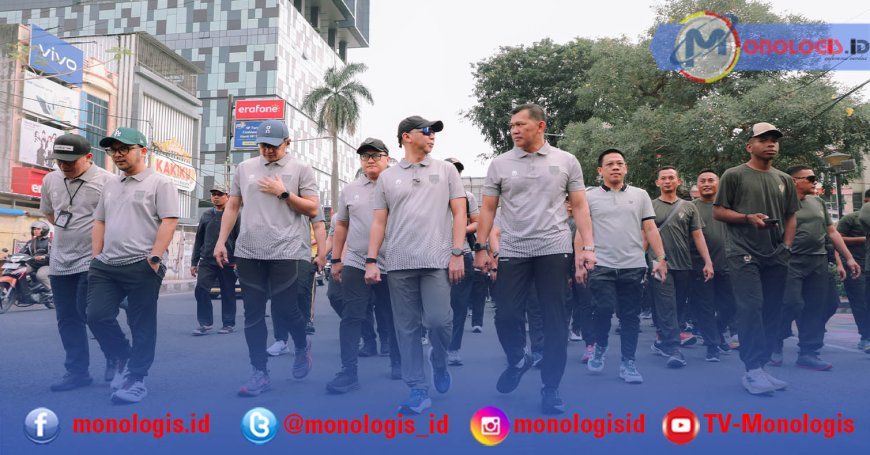 Gerak Jalan Sehat, Ketua DPRD Lampung Soroti Sinergi