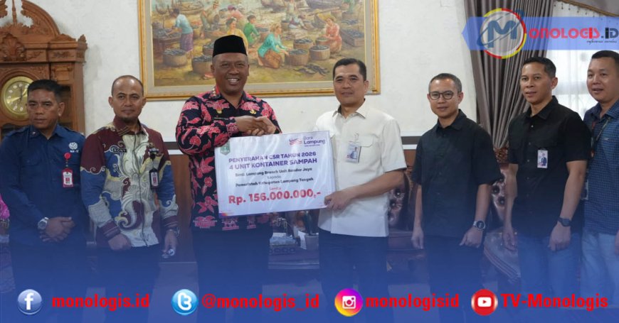 Bank Lampung Salurkan CSR Rp156 Juta untuk Sampah