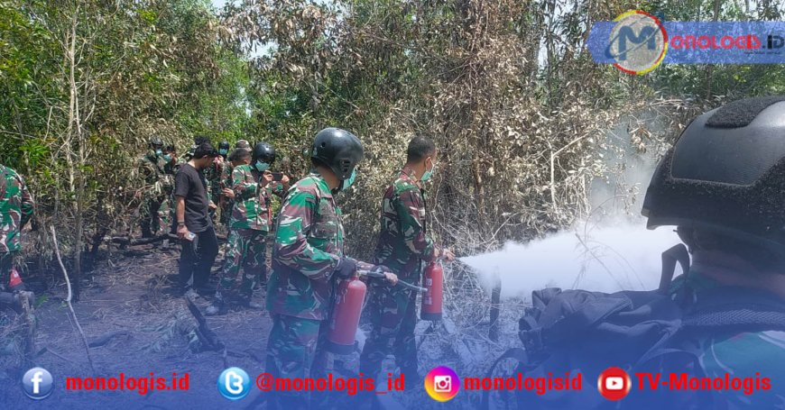 Tim Alfa TNI Terjun ke Way Kambas Buru Hotspot