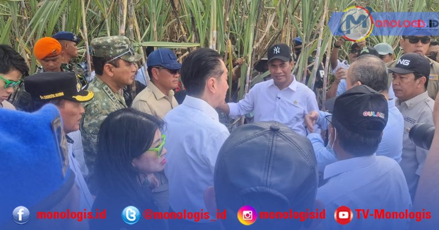 Mentan Temui Ribuan Penebang Tebu di Tulangbawang, Dorong Penerapan SOP Panen