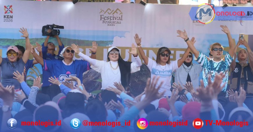 Festival Krakatau XXXV Padukan Wisata, Budaya, Kuliner, dan Kreativitas Anak Muda