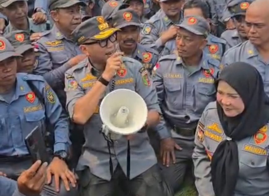 Apel Akbar Satlinmas di Palembang, Gubernur Mirza Puji Kekompakan Kontingen Lampung