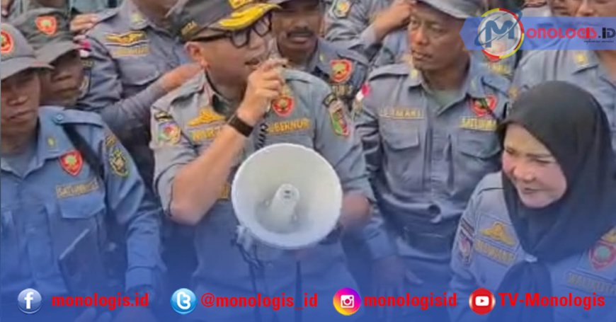 Apel Akbar Satlinmas di Palembang, Gubernur Mirza Puji Kekompakan Kontingen Lampung