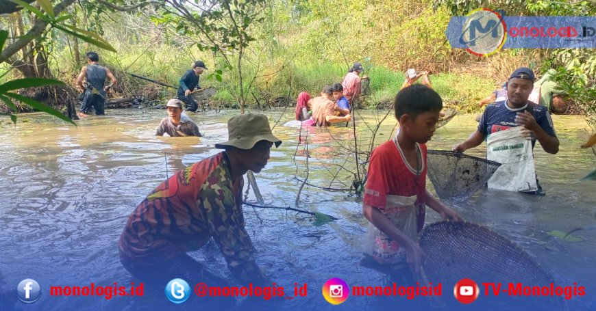 Ngubek Kali, Cara Warga Sawojajar I Lampung Utara Rayakan Kemerdekaan