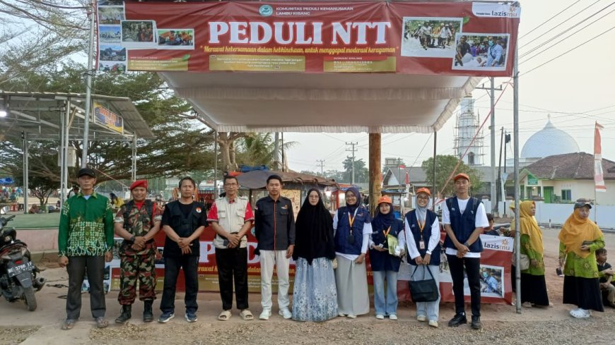 Komunitas Lintas Agama Lambu Kibang Galang Donasi Rp16,5 Juta untuk Korban Bencana NTT