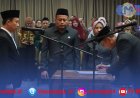 Gubernur Mirza Minta Pejabat Baru Fokus Layani Publik