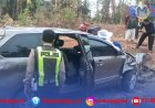 Kecelakaan di Lampura, Polisi Temukan Diduga Narkotika Dalam Mobil