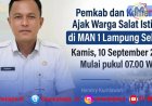 Kemarau Panjang, Lampung Selatan Gelar Salat Istisqa