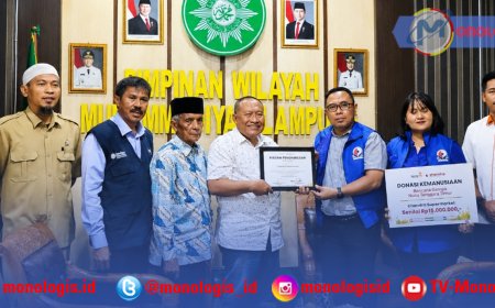 Lazismu Lampung Himpun Rp317 Juta untuk Korban Gempa NTT