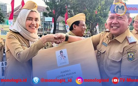 Pemkot Bandar Lampung Bagikan Hadiah Lomba HUT RI