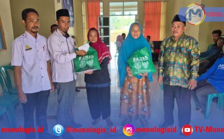 Baznas Tubaba Salurkan Bantuan Sembako dan Uang Tunai untuk 36 Lansia