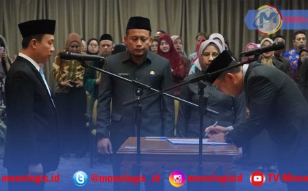 Gubernur Mirza Minta Pejabat Baru Fokus Layani Publik