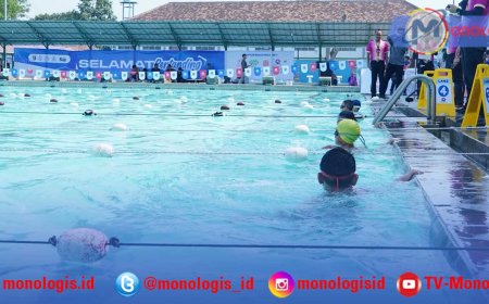 1.400 Peserta Ramaikan Lampung Fun Swimming Festival