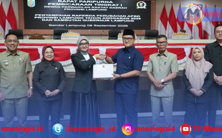 Perubahan APBD Lampung 2026, Belanja Naik Rp74,6 Miliar