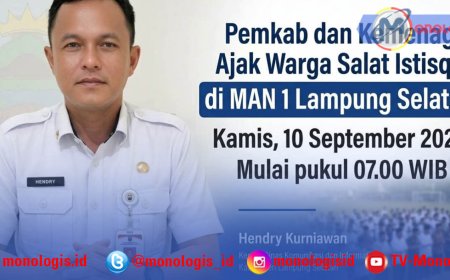 Kemarau Panjang, Lampung Selatan Gelar Salat Istisqa