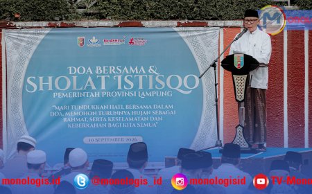 Mirza Ajak Masyarakat Lampung Salat Istisqa
