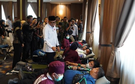 Gubernur Mirza Dorong PMI Lampung Bangun Budaya Siaga Bencana