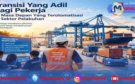 Transisi Yang Adil Bagi Pekerja Di Masa Depan Yang Terotomatisasi Di Sektor Pelabuhan
