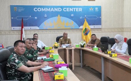 Pemprov Lampung Ikuti Rakor Pengendalian Inflasi