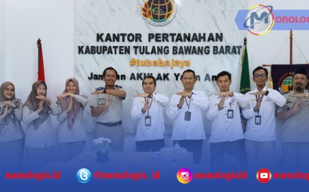Ombudsman Lakukan Penilaian Pelayanan Pertanahan Tubaba