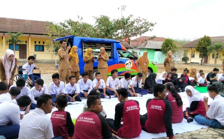 Perpustakaan Keliling Tubaba Sasar Siswa SLB