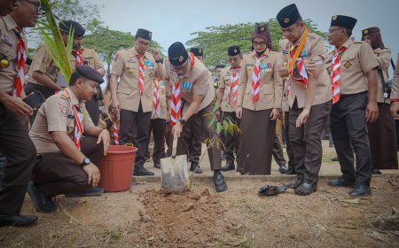 Gubernur Mirza Dorong Pramuka Perkuat Ketahanan Pangan