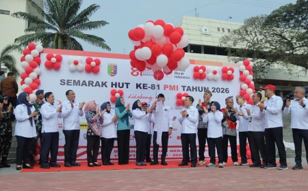 PMI Lampung Perkuat Kesiapsiagaan dan Layanan Kemanusiaan