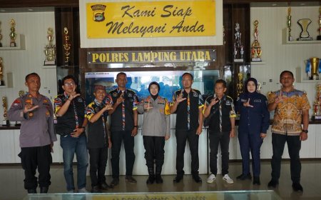 GMBI dan Polres Lampung Utara Perkuat Sinergi