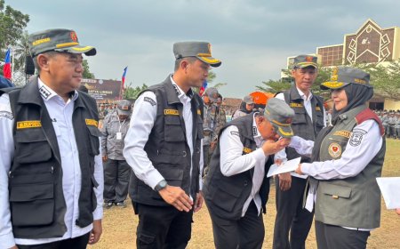 Kemah Bhakti Satya Linmas Bandar Lampung Resmi Ditutup