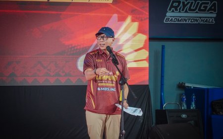 Tim Bulutangkis PWI Lampung Uji Kekuatan Menuju Porwanas
