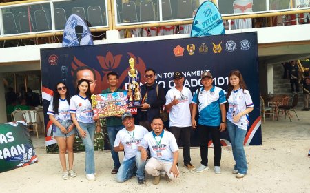Tim Domino PWI Lampung Juara Pangdam Cup