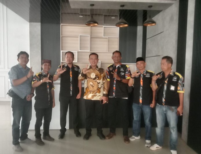Temui Ketua DPRD, GMBI Lampung Utara Siapkan Pelantikan
