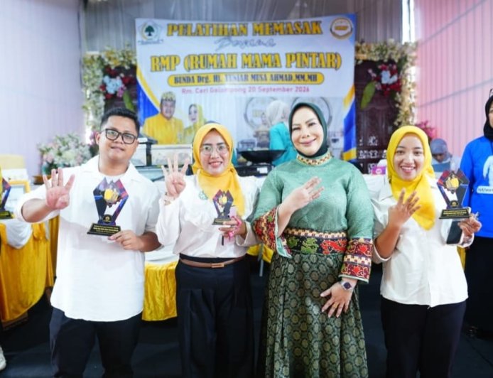 IIPG Lampung Tengah Dorong Perempuan Kembangkan Keterampilan