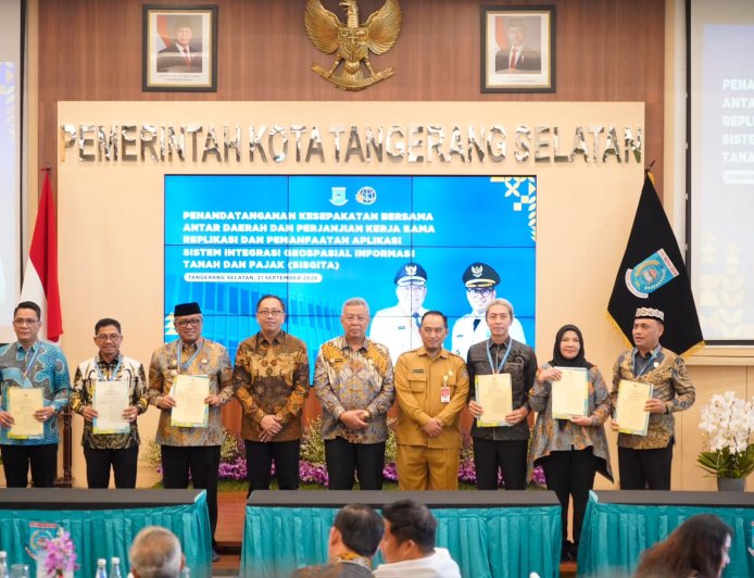 Pemkot Bandar Lampung Replikasi Sistem Sisgita Tangsel