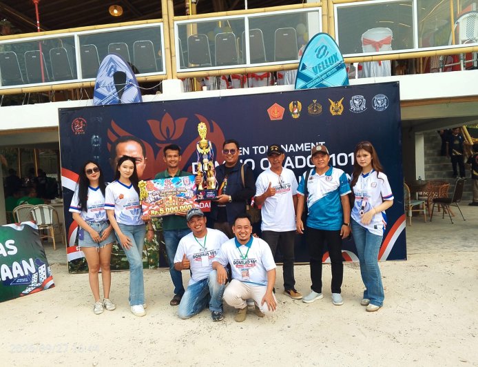 Tim Domino PWI Lampung Juara Pangdam Cup