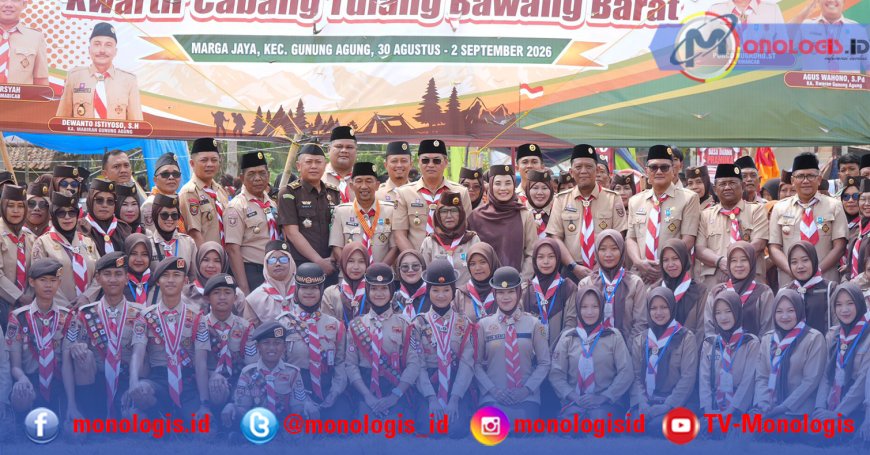Bupati Tubaba Dorong Pramuka Jadi Garda Pangan
