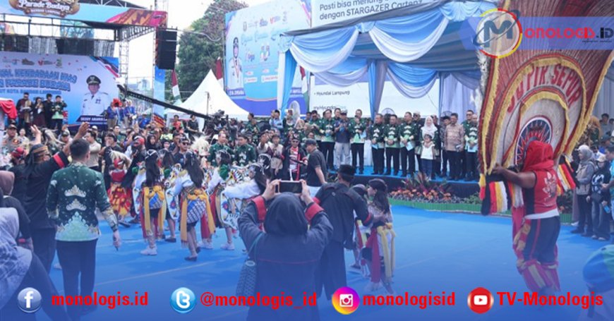 HUT ke-344, Bandar Lampung Gelar Pawai Budaya