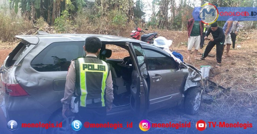 Kecelakaan di Lampura, Polisi Temukan Diduga Narkotika Dalam Mobil