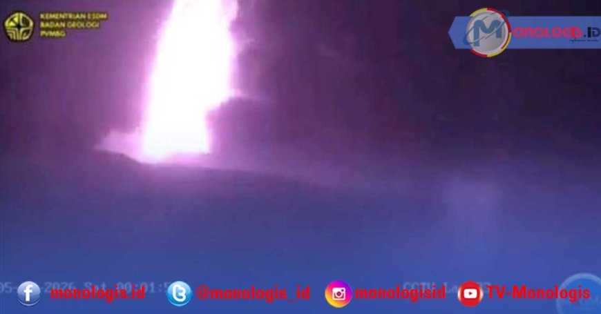 Anak Krakatau Erupsi Menerus, Status Masih Siaga