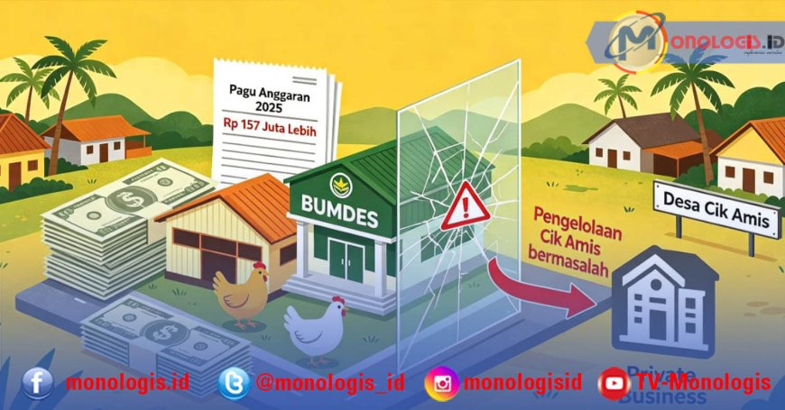 BUMDes Cik Amis Diduga Campur Aset dengan Usaha Kades