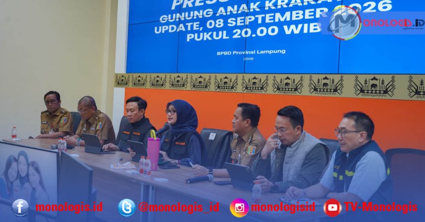 Erupsi Krakatau Naik, Sekolah Lampung Kembali Daring