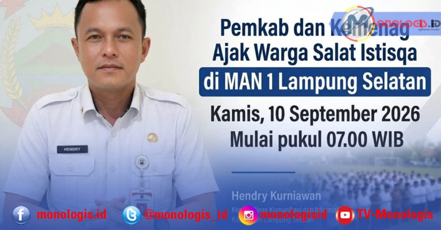 Kemarau Panjang, Lampung Selatan Gelar Salat Istisqa