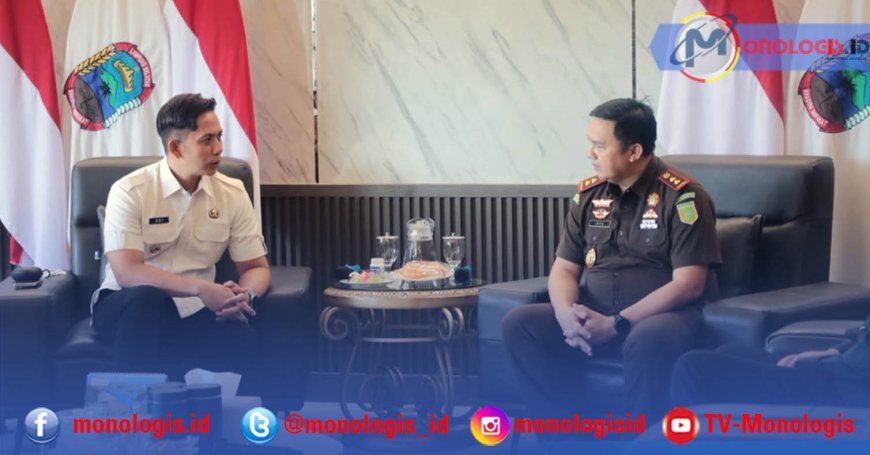 Kajari Baru Sambangi Bupati Lampung Selatan