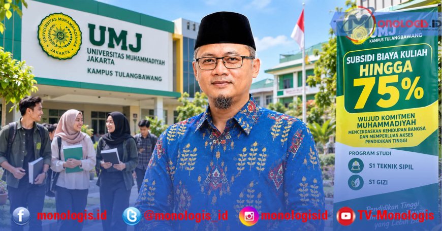 Subsidi Kuliah 75 Persen, PDM Tubaba Dorong Pelajar Lanjutkan Studi di UMJ