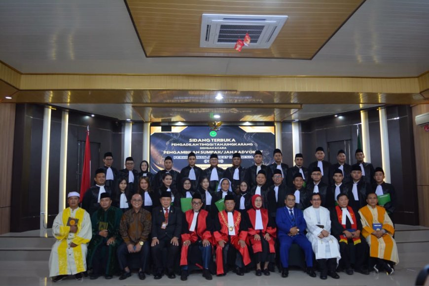 173 Advokat PERADI Lampung Resmi Disumpah