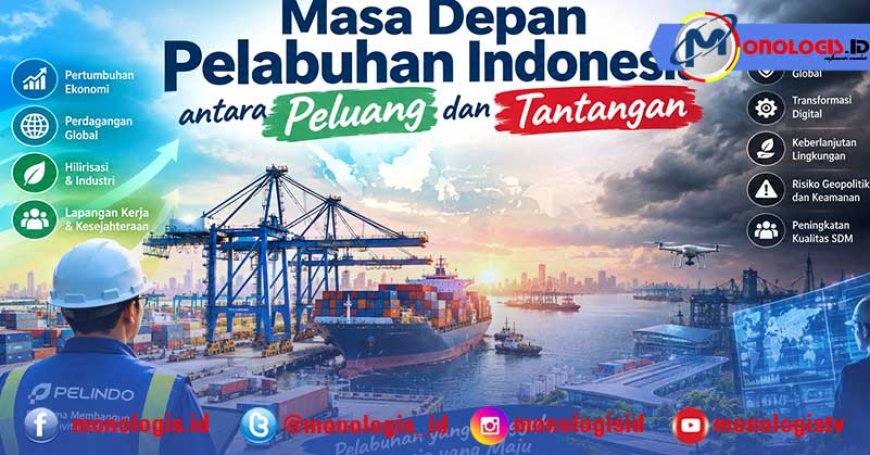 Masa Depan Pelabuhan Indonesia antara Peluang dan Tantangan
