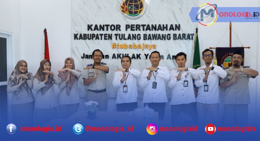 Ombudsman Lakukan Penilaian Pelayanan Pertanahan Tubaba