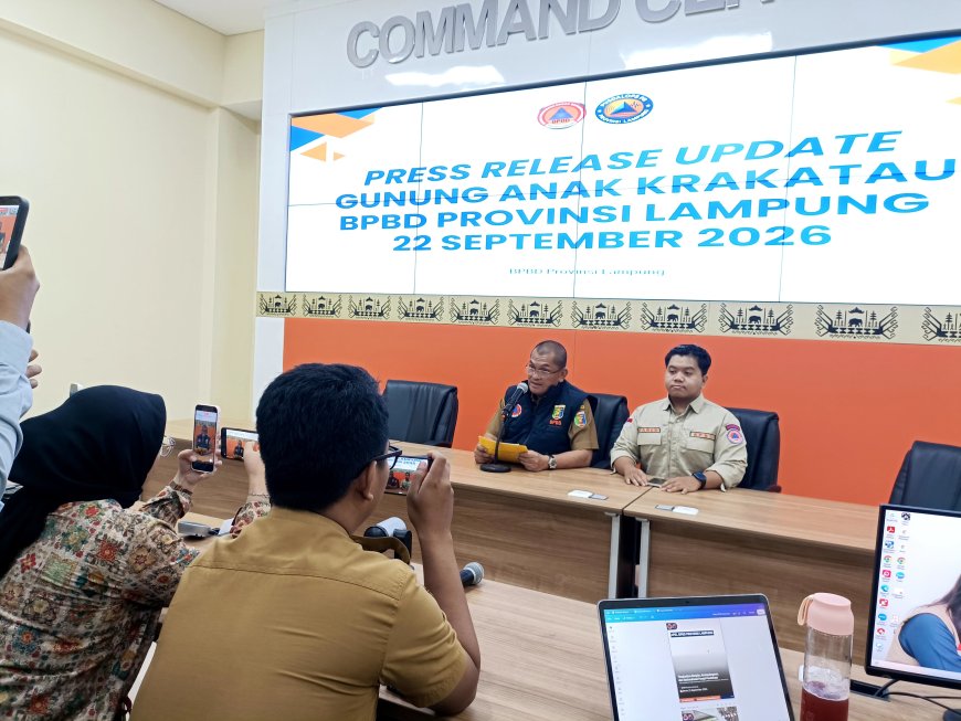 Status Anak Krakatau Turun Jadi Waspada